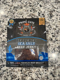 Peppered sea salt Beef Jerky
