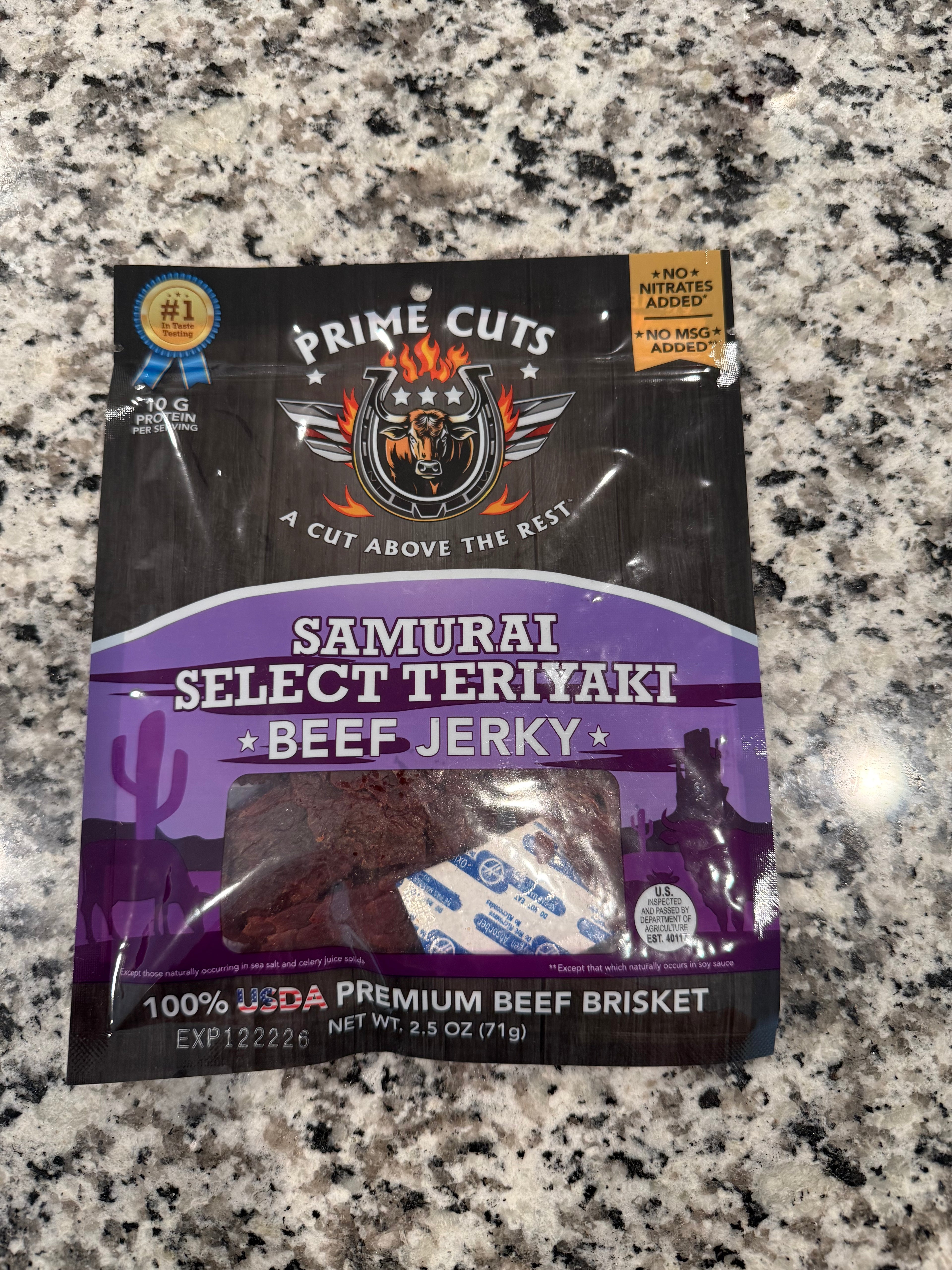 Samuria select teriyaki Beef Jerky
