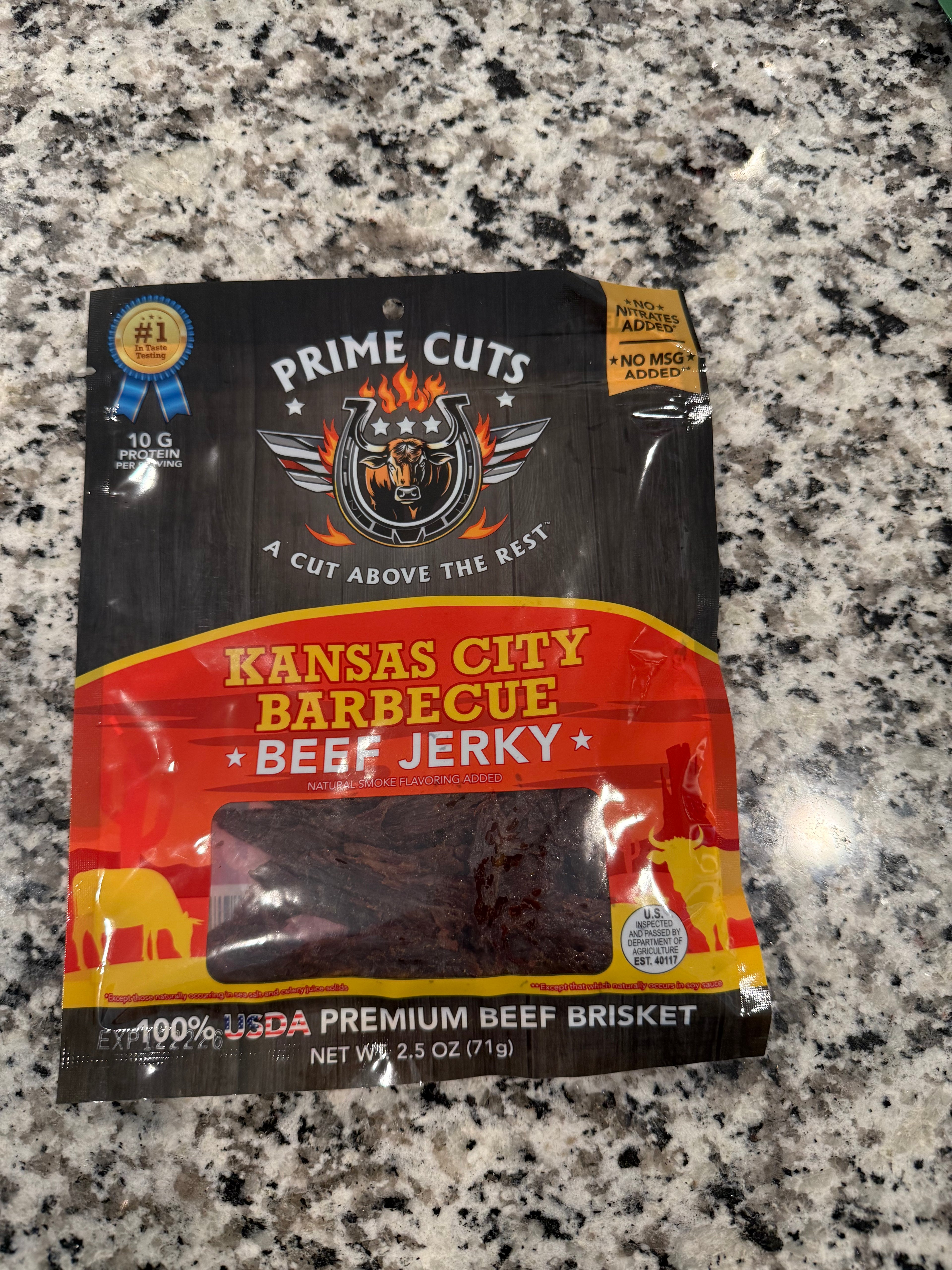 Kansas City Barbecue Beef Jerky
