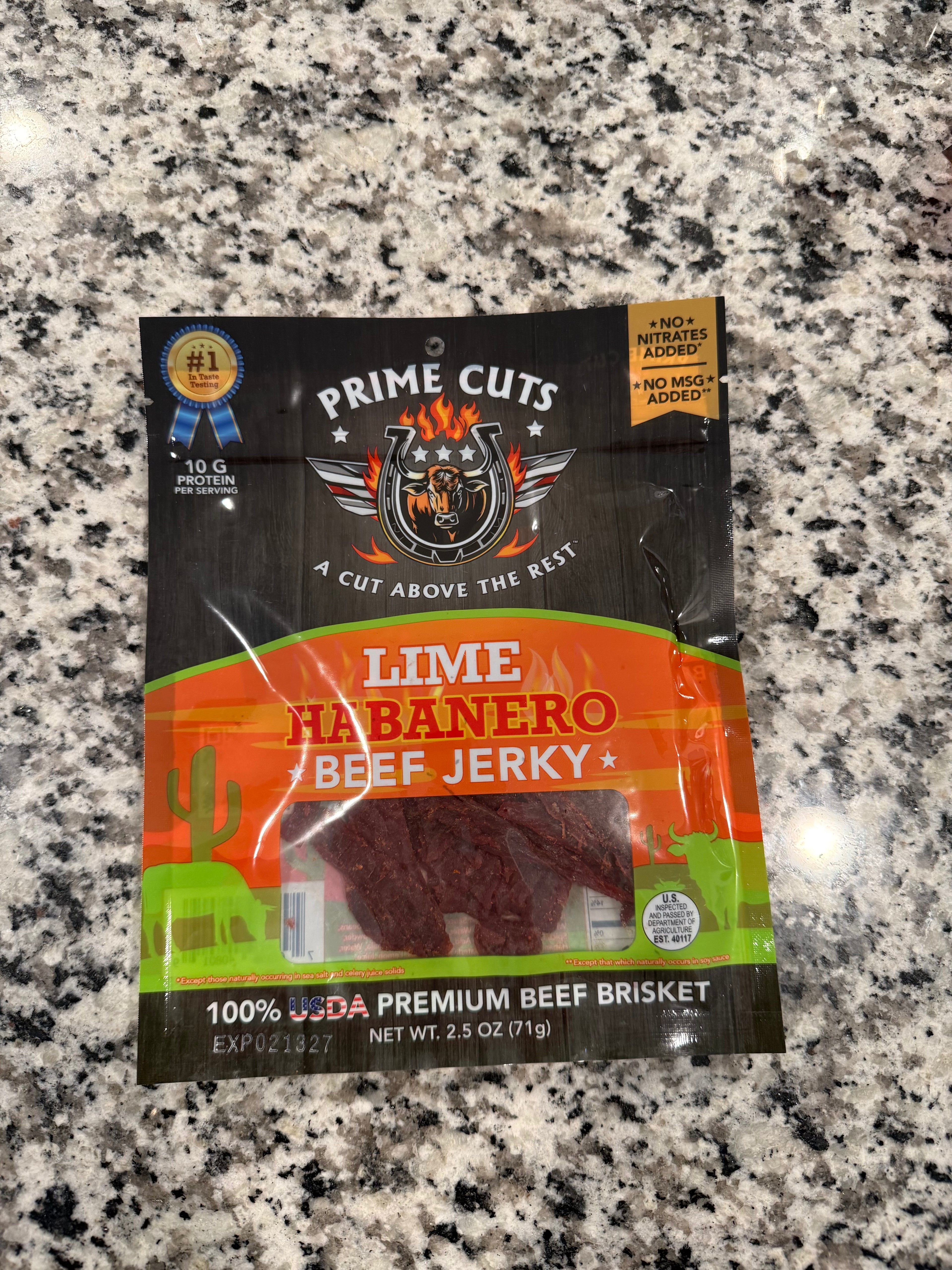 lime habanero Beef Jerky
