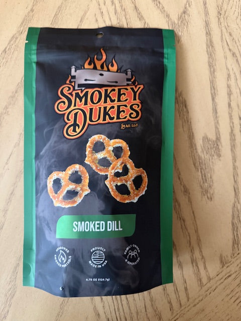 Smoked Dill Pretzels